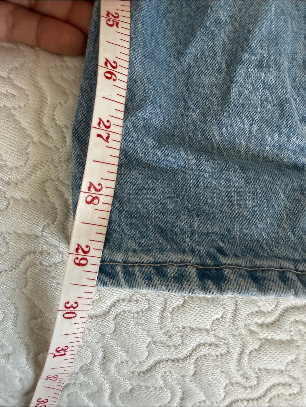 Madewell Perfect Vintage Full-Length Jeans Women’s 23 Light Wash High Rise - Picture 7 of 11